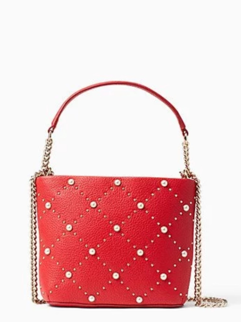 Kate Space Red Pearl Crossbody